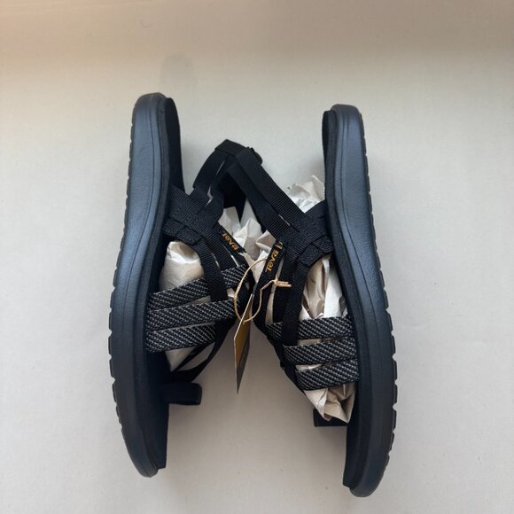 Teva Voya Strappy Sandals Women's Size 9 Hera Black 1099271 NWT - Picture 3 of 10
